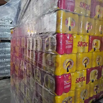 Packs de Skol 269ml lata no estoque
